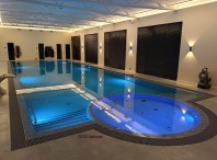 Бассейн переливной в доме 18х6м Бассейн переливной в доме 18х6м