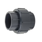  Муфта ПВХ Aquaviva разборная клей-клей, диаметр 63 мм. 