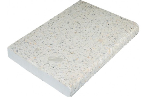 Бордюрный камень для бассейна из мраморной крошки.  Плоский АТЛАС