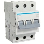 Автоматический выключатель Hager MC300A 3-полюсный 6kA In=0.5А тип C
