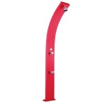 Душ солнечный AquaViva Spring 25л Cherry, Алюминиевый с мойкой для ног Душ солнечный AquaViva Spring 25л Cherry, Алюминиевый с мойкой для ног