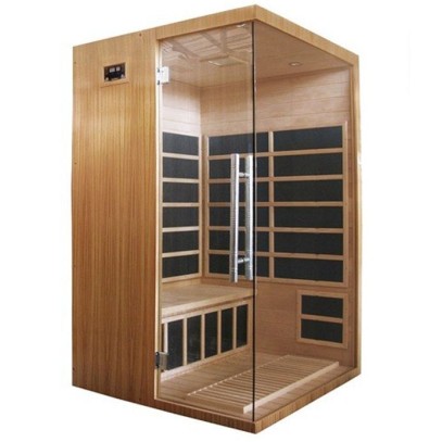 Инфракрасная сауна SolaRay IDS-2HG двухместная угловая