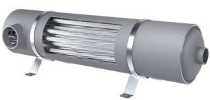 Теплообменник титановый (200 kw) (вертик.) HEТ200 Emaux 9170202