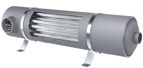 Теплообменник титановый (200 kw) (вертик.) HEТ200 Emaux 9170202