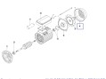 Кожух (крышка) вентилятора насоса RMOT0004.03R (RBM1040.32R) KA/KAP-250-300 (МЕС -80) 7503.A (165мм)