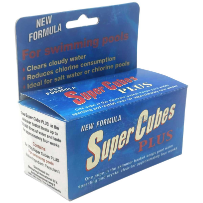  Флокулянт в гелевых блоках Melpool Super Cubes, 2x170 г 