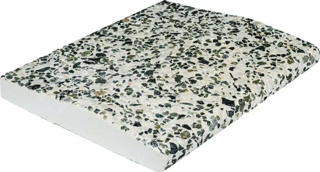 Бордюрный камень для бассейна из мраморной крошки.  Плоский ВАРАН