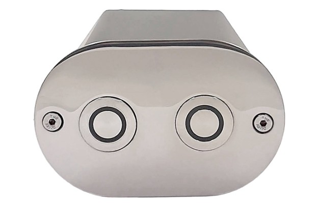 Адаптер для двух сенсорных пьезокнопок ПК.01, AISI-316