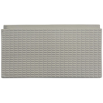  Профиль противоскользящий для переливной решетки SertekPool 12.5х25 белый 