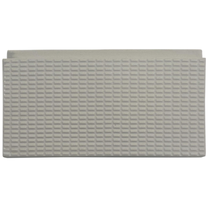  Профиль противоскользящий для переливной решетки SertekPool 12.5х25 белый 