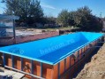 Бассейн под ключ  8х3,8х1,5м. из полипропилена