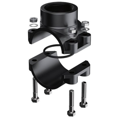  Хомут-врезка седло зажимное ПП Era PCS0150 PN10, d50x3/4