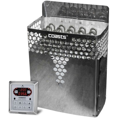 Электрокаменка Coasts GB90 9 кВт с выносным пультом CON6 