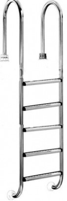  Лестница  для бассейнов 5 ступени  Flexinox WALL (у.б.)