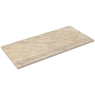 Бортовая прямая плитка Italon Клаймб Роуп противоскользящая 300х600 мм, с рукохватом