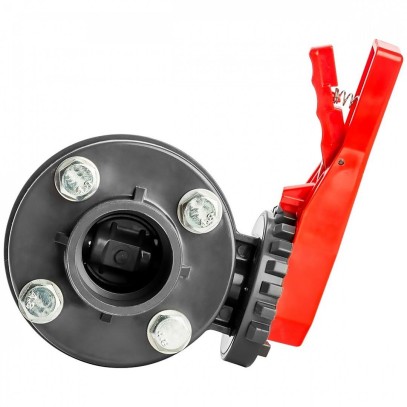  Кран мотылек ПВХ Aquaviva, d250 мм 