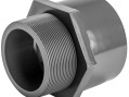 Муфта ПВХ Aquaviva с наружной резьбой, d110х4" Муфта ПВХ Aquaviva с наружной резьбой, d110х4