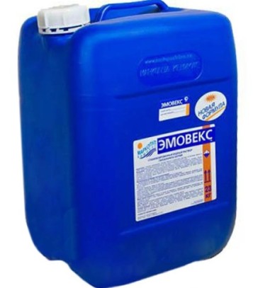 ЭМОВЕКС Новая Формула 20 л жидкий хлор для бассейна