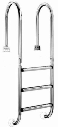 Лестница для бассейна 3 ступени Flexinox WALL AISI-316 (у.б.) Лестница для бассейна 3 ступени Flexinox WALL AISI-316 (у.б.)