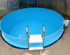 Бассейн 4,02х4,02х1,5м круглый из полипропилена (чаша) Бассейн 4,02х4,02х1,5м круглый из полипропилена (чаша)