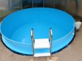 Бассейн  4,02х4,02х1,5м круглый из полипропилена (чаша)