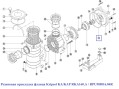 Резиновая прокладка фланца Kripsol KA/KAP RKA160.A / RPUM0016.04R