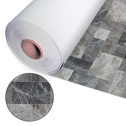Лайнер камень Aquaviva Touch Vintage Stone Granite 1,65x25,2m (41.58м.кв)
