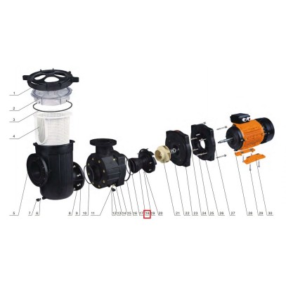  Диффузор насоса Aquaviva AVP серии 