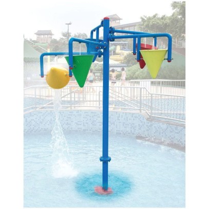 Водный аттракцион душ «Перевернутое ведро» TY-711991 Водный аттракцион душ «Перевернутое ведро» TY-711991