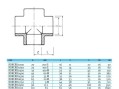 Крестовина EFFAST d25 мм (RDRСRD0250)
