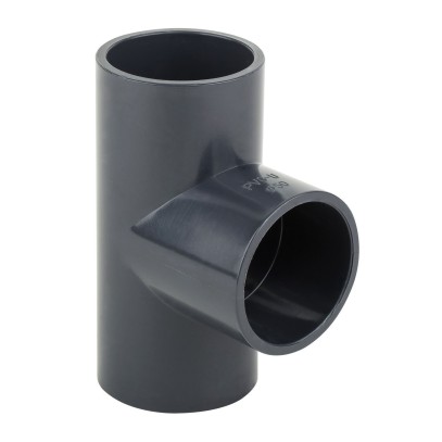  Тройник клеевой 90° d63 PN10 AQUAVIVA 