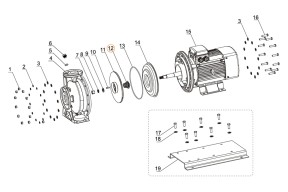 Сальник (компл.) насоса FSE Mayer Schwimmbad F01250039