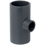  Тройник редукционный ПВХ Aquaviva, d50х32 мм 