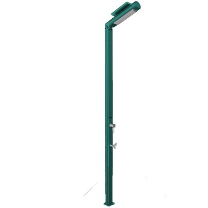  Душ уличный AquaViva Quick с LED подсветкой, Ottanio с мойкой для ног 