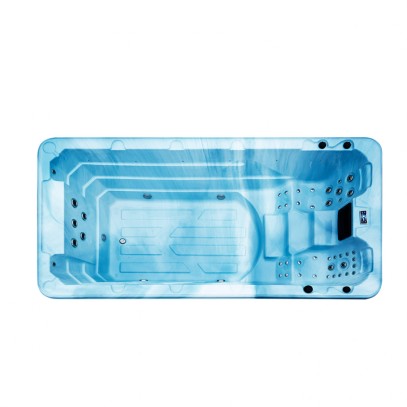 Бассейн СПА с противотоком Bigeer Вива BG6601 420x220x121 см