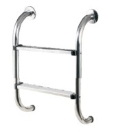 Лестница без поручней 2 ступени AISI-304 MARKOPOOL BHL