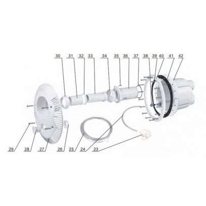  Комплект форсунок, закладная и лицевая противотока Aquaviva AV-JET-5.5ST 