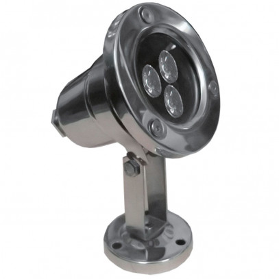Прожектор для фонтана Aquaviva LED (3led 3W 12V AC/DC) Белый теплый