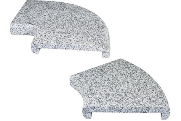 Бордюрный камень для бассейна из мраморной крошки. П-профиль Бордюрный камень для бассейна из мраморной крошки. П-профиль