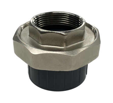  Муфта разборная переходная ПВХ/латунь ВР d32x1