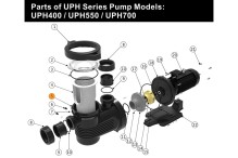 Корпус  насоса UPH Emaux 420058561