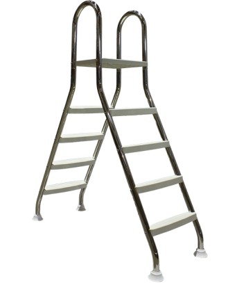 Лестница двухсторонняя из нерж.стали AISI-304 MARKOPOOL SP 4+4 Лестница двухсторонняя из нерж.стали AISI-304 MARKOPOOL SP 4+4