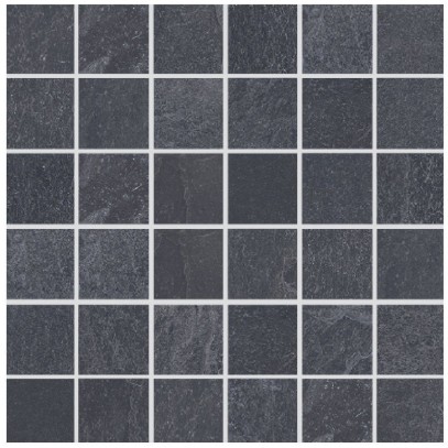 Мозаика для бассейна Aquaviva Ardesia Black 300x300x9 мм