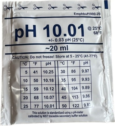  Калибровочный раствор pH 10.01 20ml 