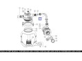  Шланг подключения фильт-насос с муфтами для ф/у Aquaviva FSP300 89030202 