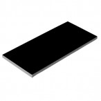 Плитка керамическая Aquaviva черная, 240х115х9 мм