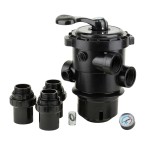  Кран шестиходовой Aquaviva 2&apos;&apos; (верхнее подключение) для фильтров серии V 