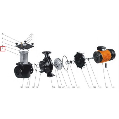  Корзинка префильтра насоса Aquaviva AVC-125-125 