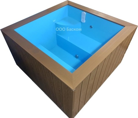 Купель СПА с подогревом и фильтрацией 1,76х1,76х1,06м. Купель СПА с подогревом и фильтрацией 1,76х1,76х1,06м.