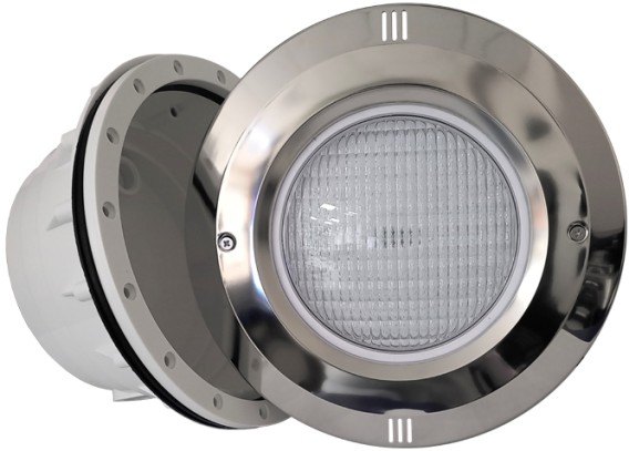 Прожектор рамка нерж.ст.(18Вт/12В) (универсал.) LED RGB WAKING HJ-RC-PC290-ABSV